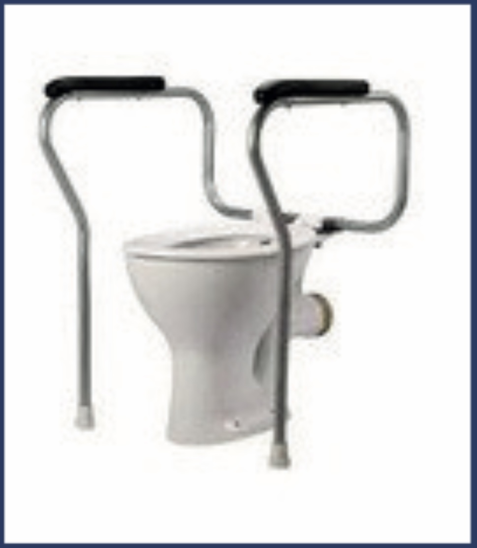 Toilet Safety Frame — Scanda Enterprises, medical supplies Moosapet Hyderabad